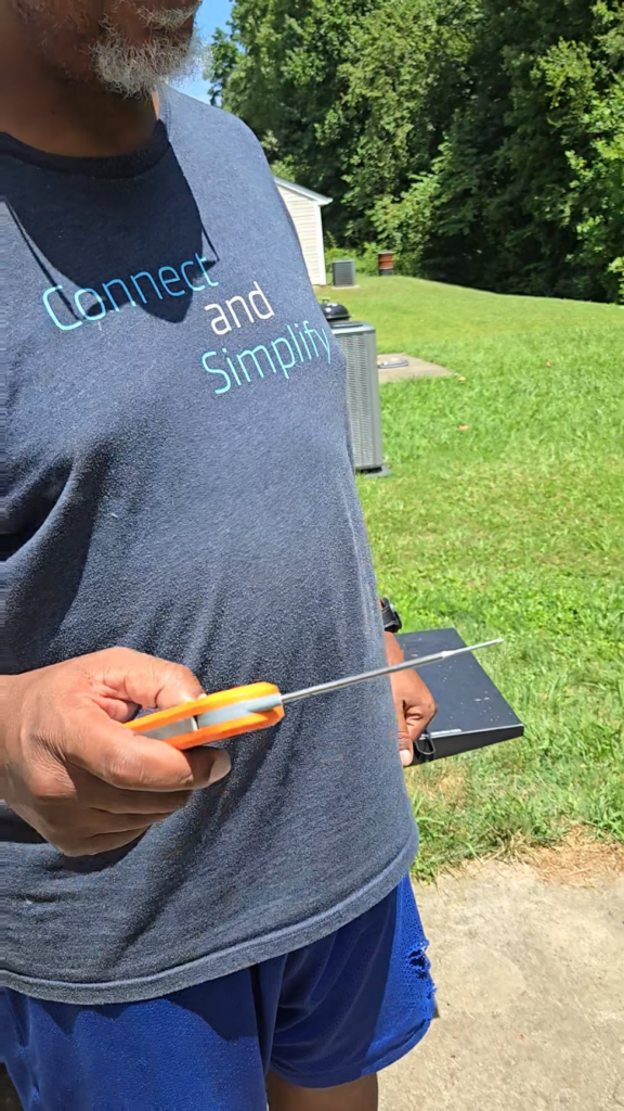 Checking for tenderness