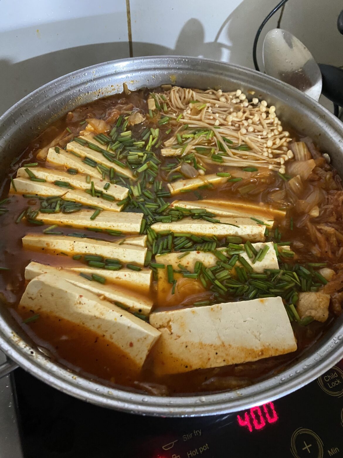 Kimchi Jjigae attempt! Did I pass? hahahaha