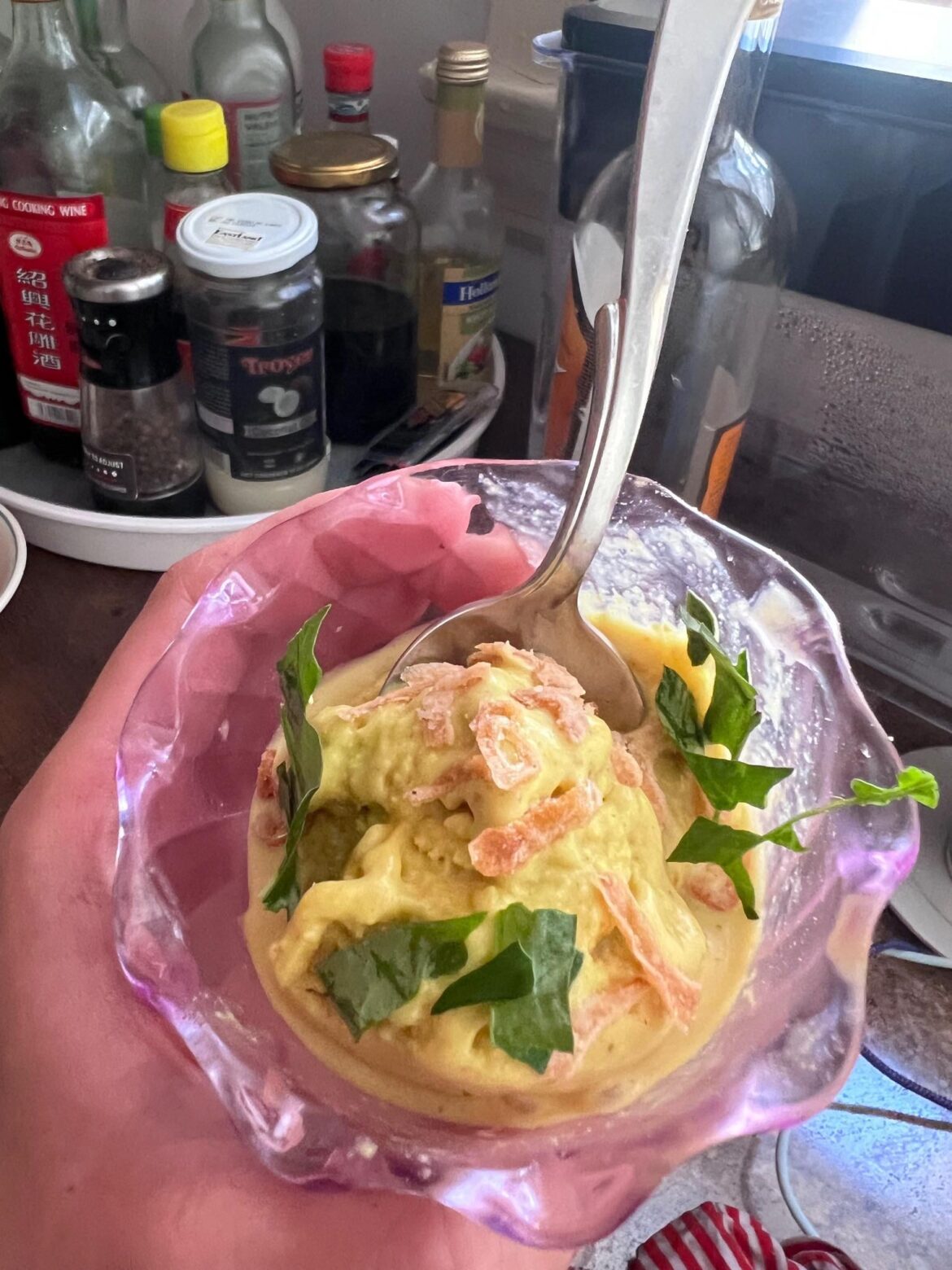 Laksa ice cream 🇲🇾🦐