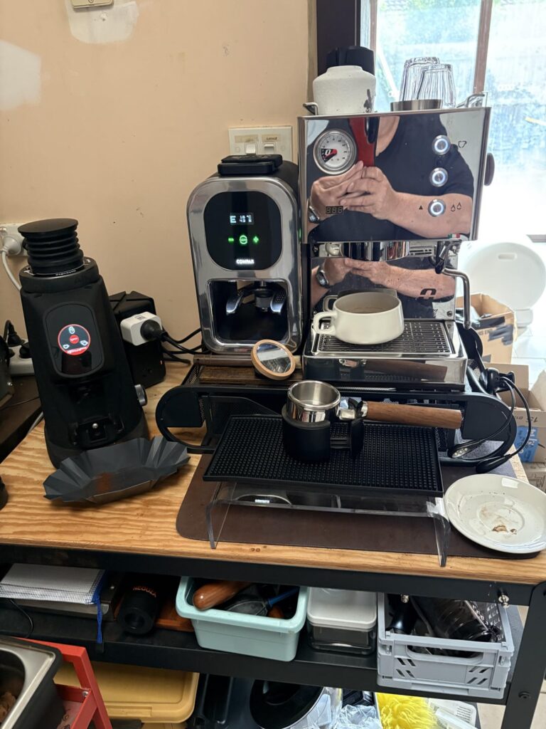 Current setup after years of bean to cup machines.