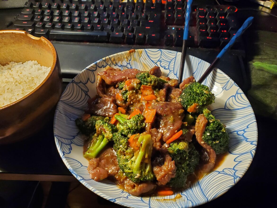 [homemade] Beef and Broccoli