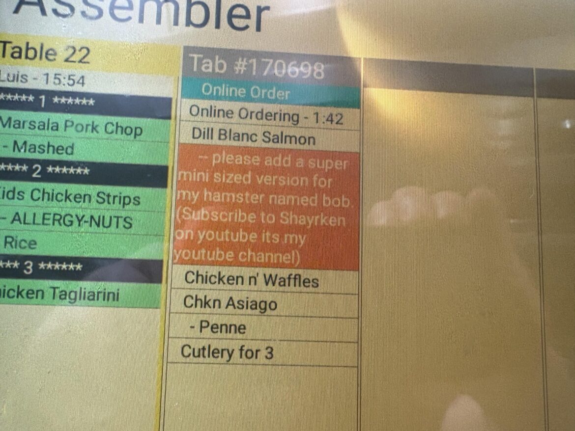 Got this a few weeks back, Chef was not impressed