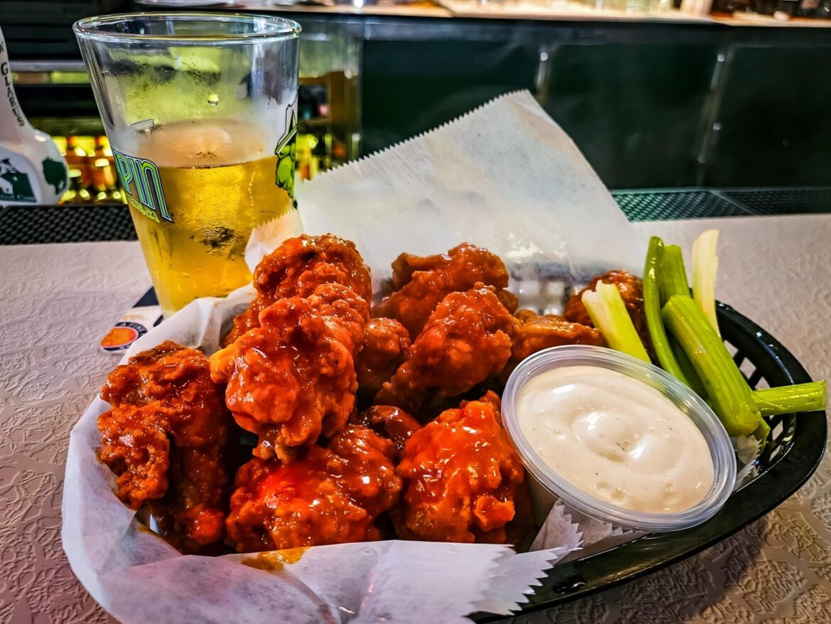 .75 cent wings and $2 tappers during the Brewers game