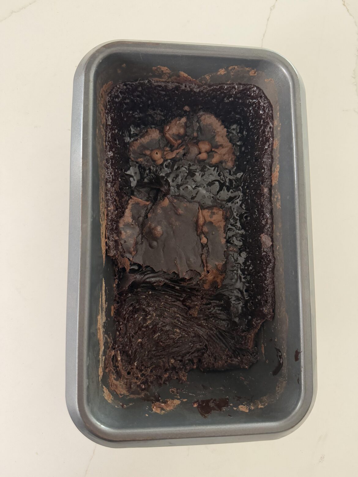 I made brownies with Diet Coke instead of the correct ingredients