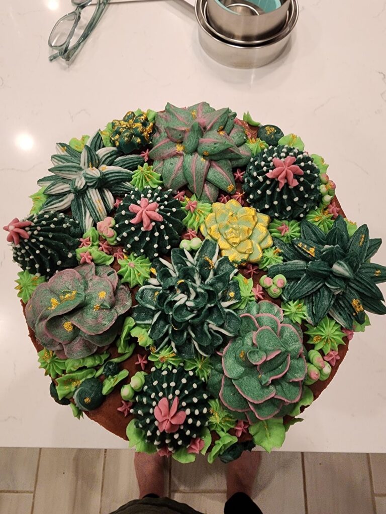 Succulent Cake