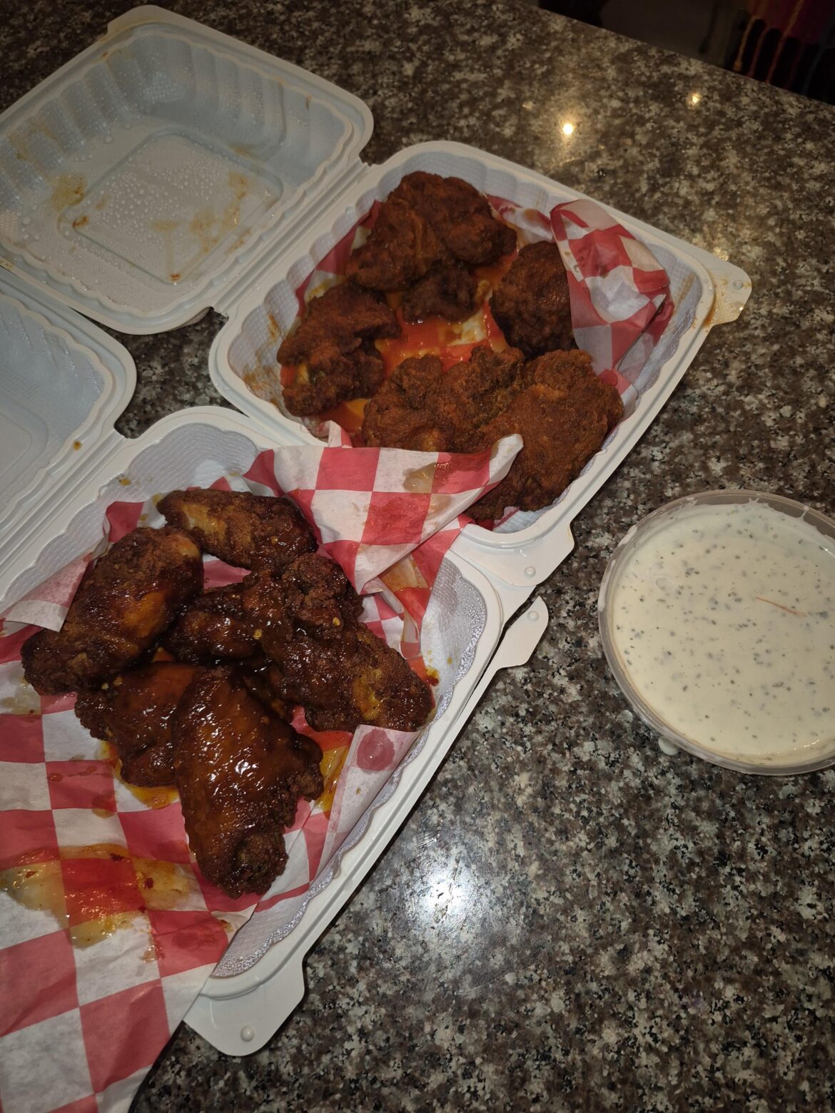 Local Italian Joint started doing wings