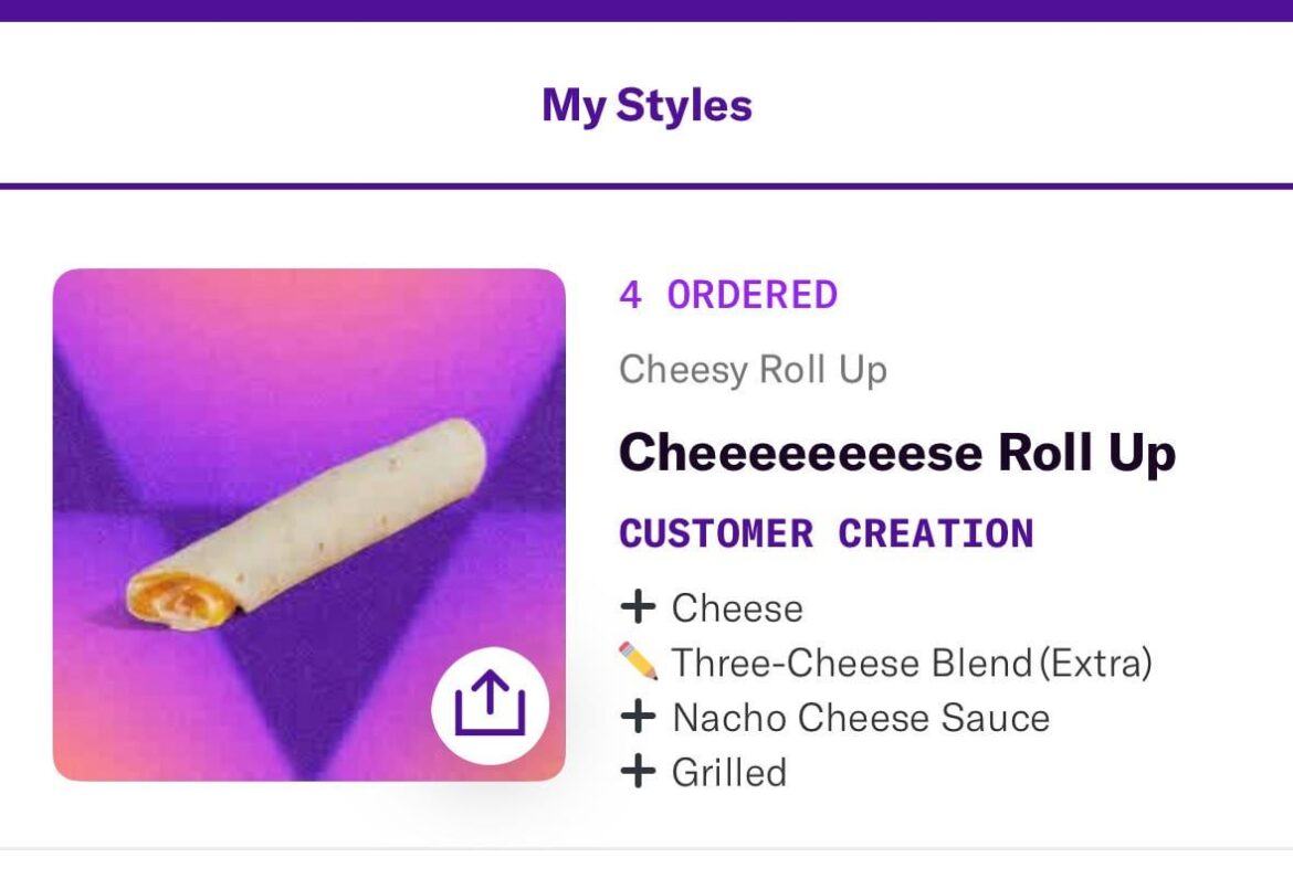 The greatest cheese roll up