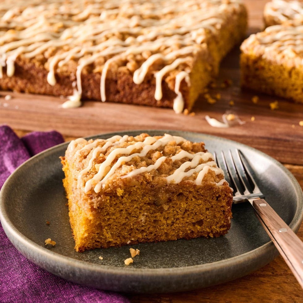fall breakfast pumpkin coffee cake