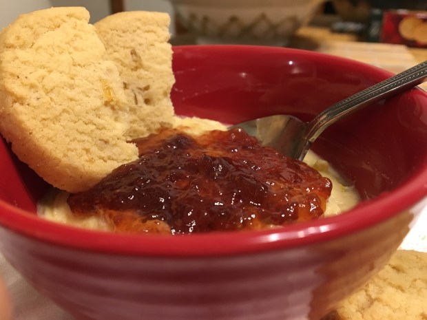 “Breezecake” is really more of a pudding based on cream cheese, cookie crumbs and honey – the consistency of ice cream, but without the brain freeze.