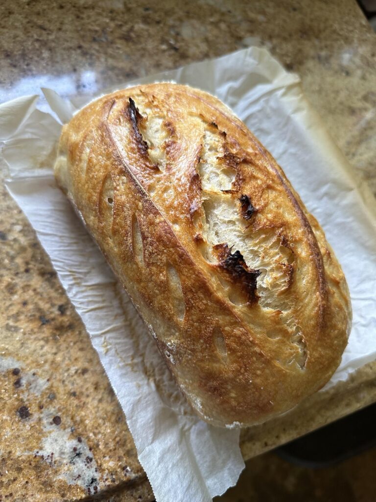I made my first loaf!
