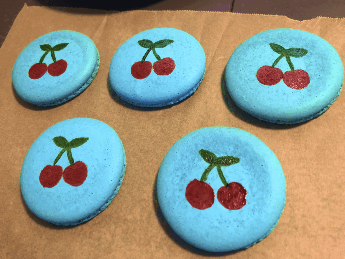 Experimenting with Gel Food Dye (loosened in Vodka)