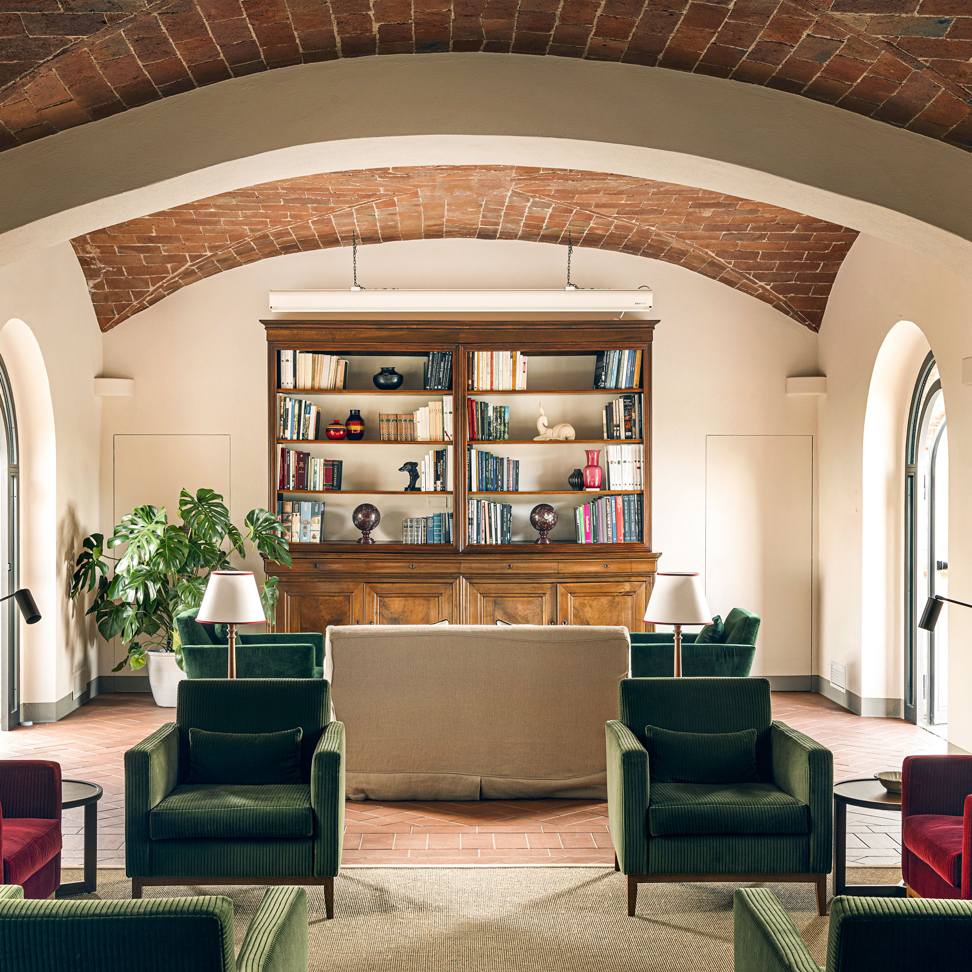 Two hotels sit on the Fontanelle Estate: Le Fontanelle and The Club House.