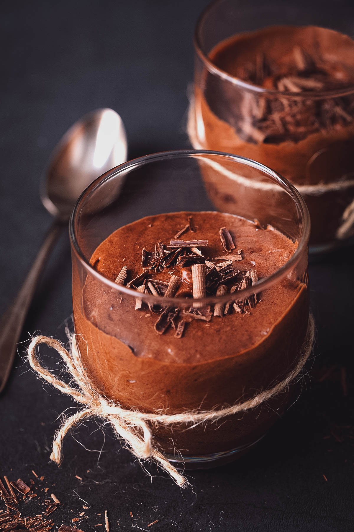 French mousse au chocolat