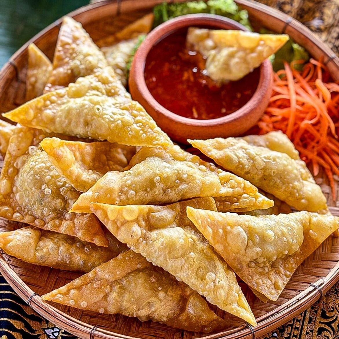 Homemade Fried Wontons