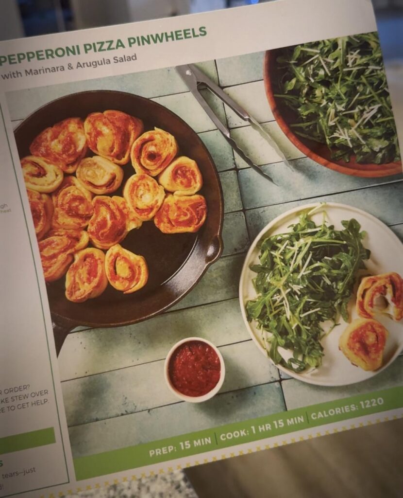 Pepperoni pizza pinwheels 🍕