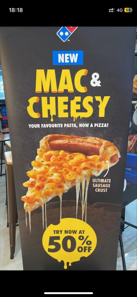 Sausage-crust Mac & Cheesy? No pleasy