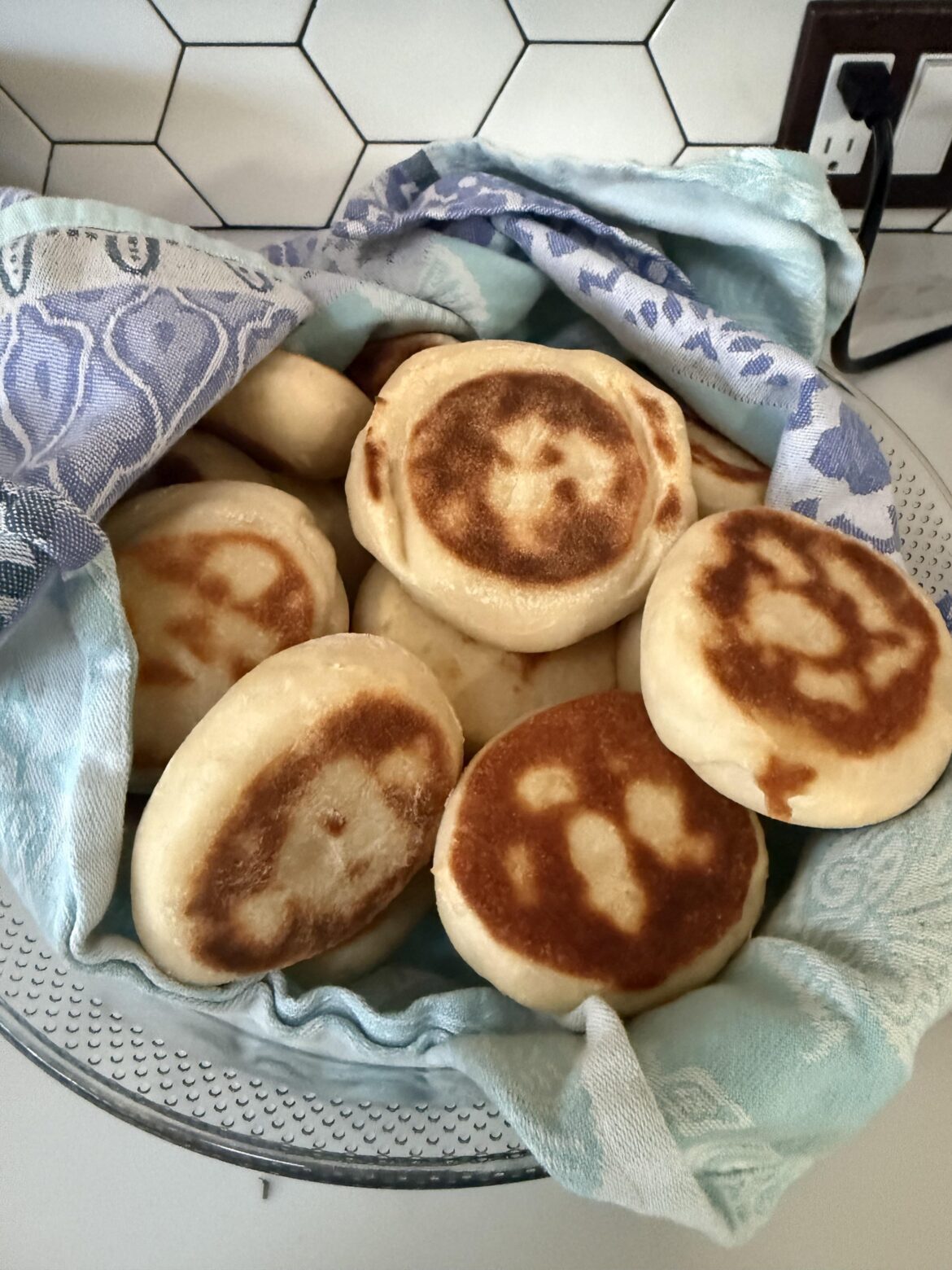 Just made my first batch of english muffins! I’m so proud 💕