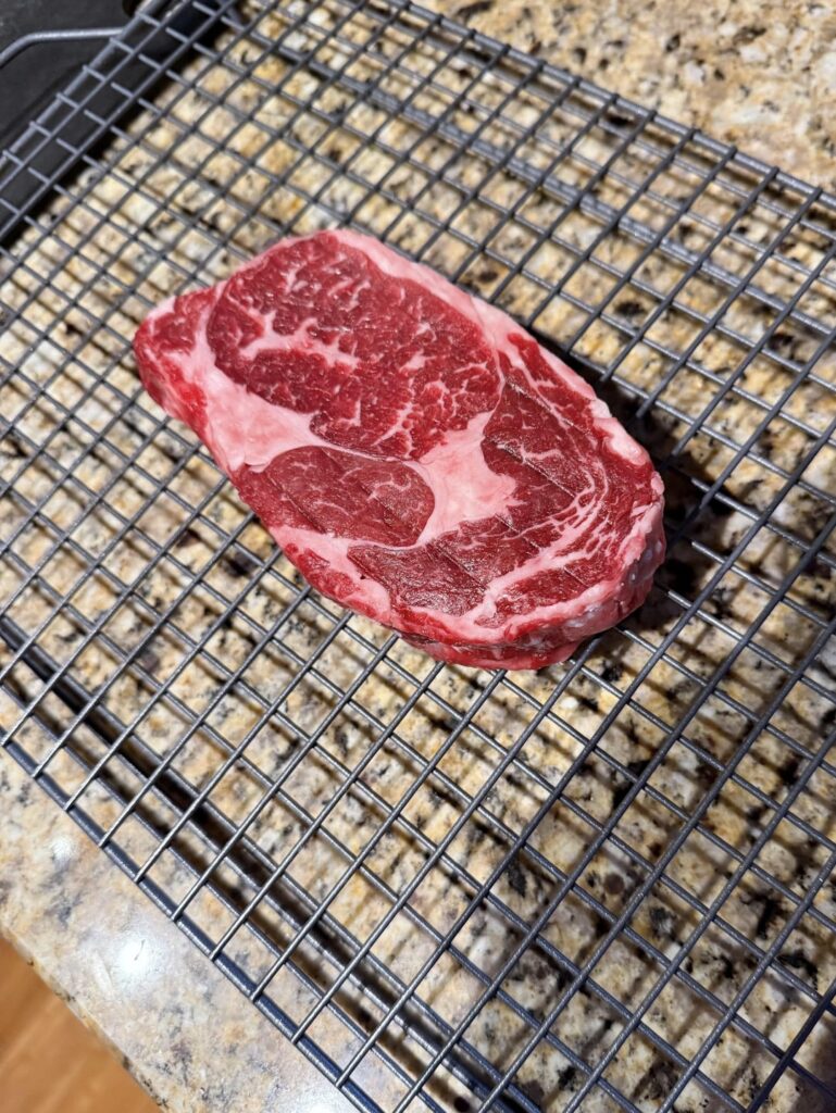 Did I do right by this boneless ribeye?