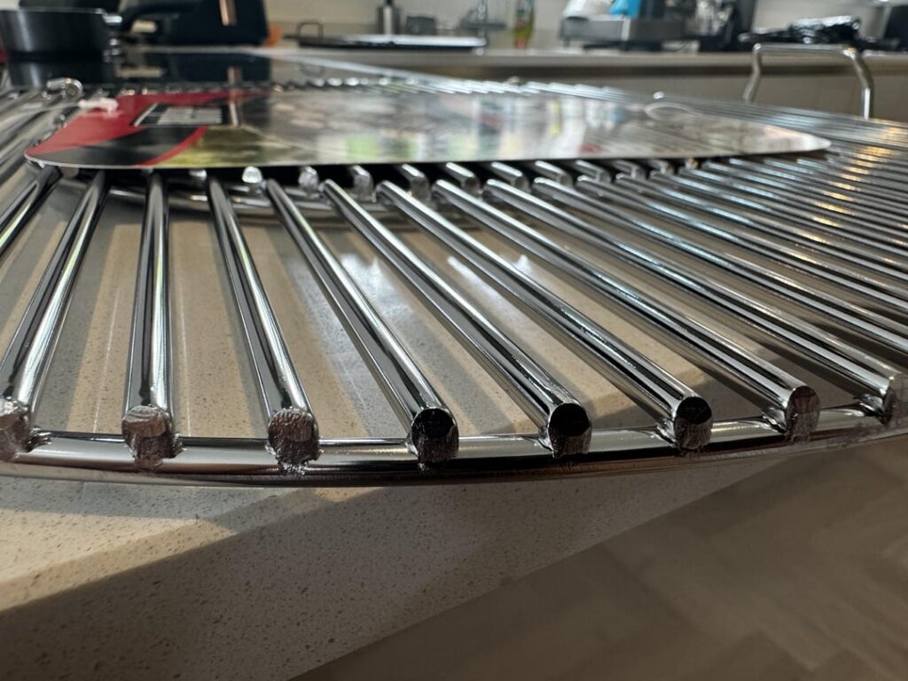 Is my Weber GBS grate definitely stainless steel or plated steel? Is my Weber GBS grate definitely stainless steel or plated steel?