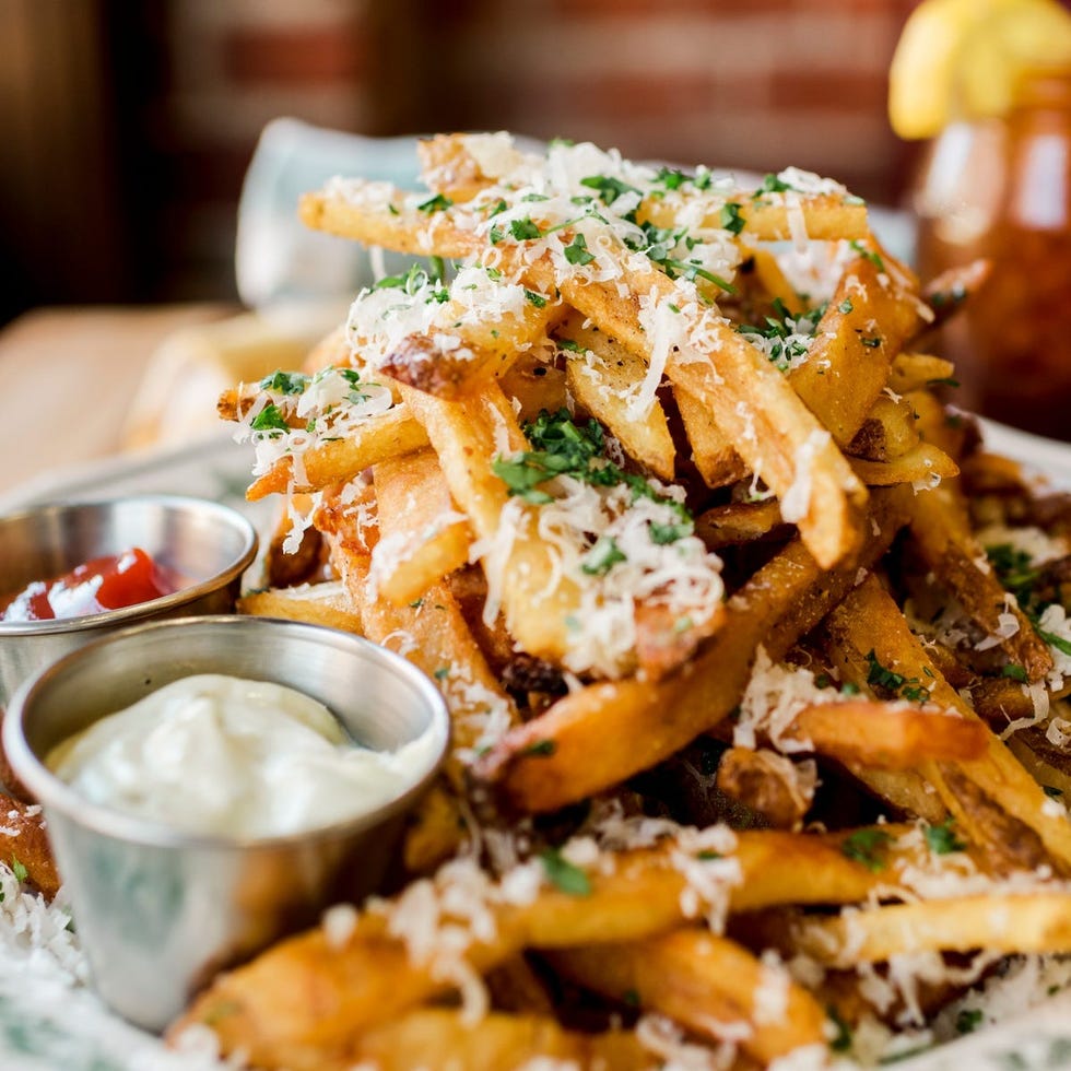 garlic parmesan french fries