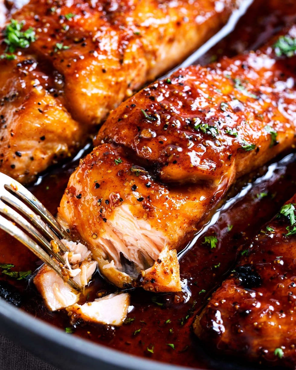 honey garlic salmon