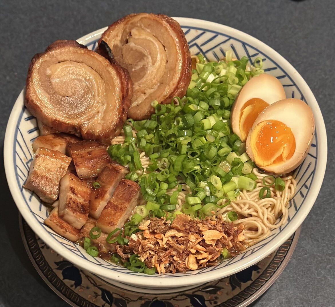 Sous Vide Rolled Chashu
