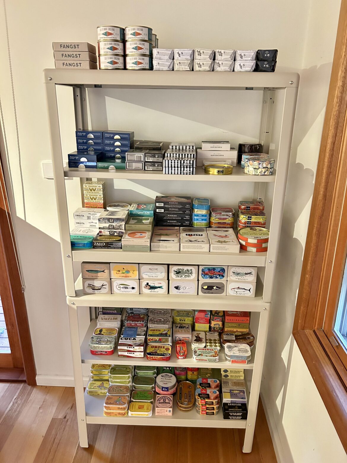 Just updated the stash following a trip to the US