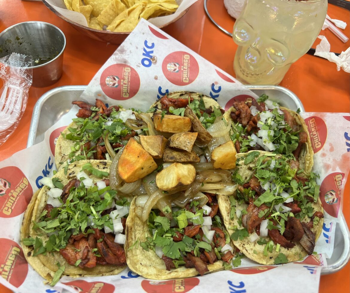 Wicked good al pastor tacos (El Chilango, OKC)