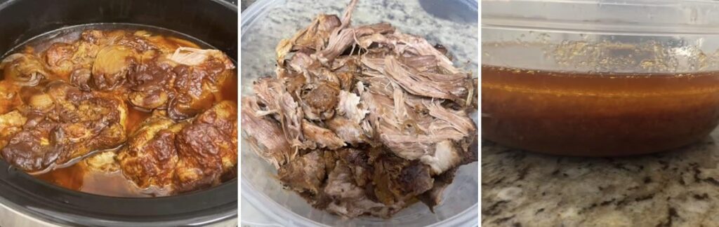 Pulled pork, what do I do with the juice?