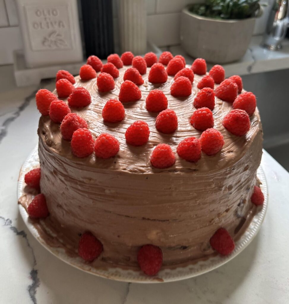 Made a cake for my fiancé’s birthday