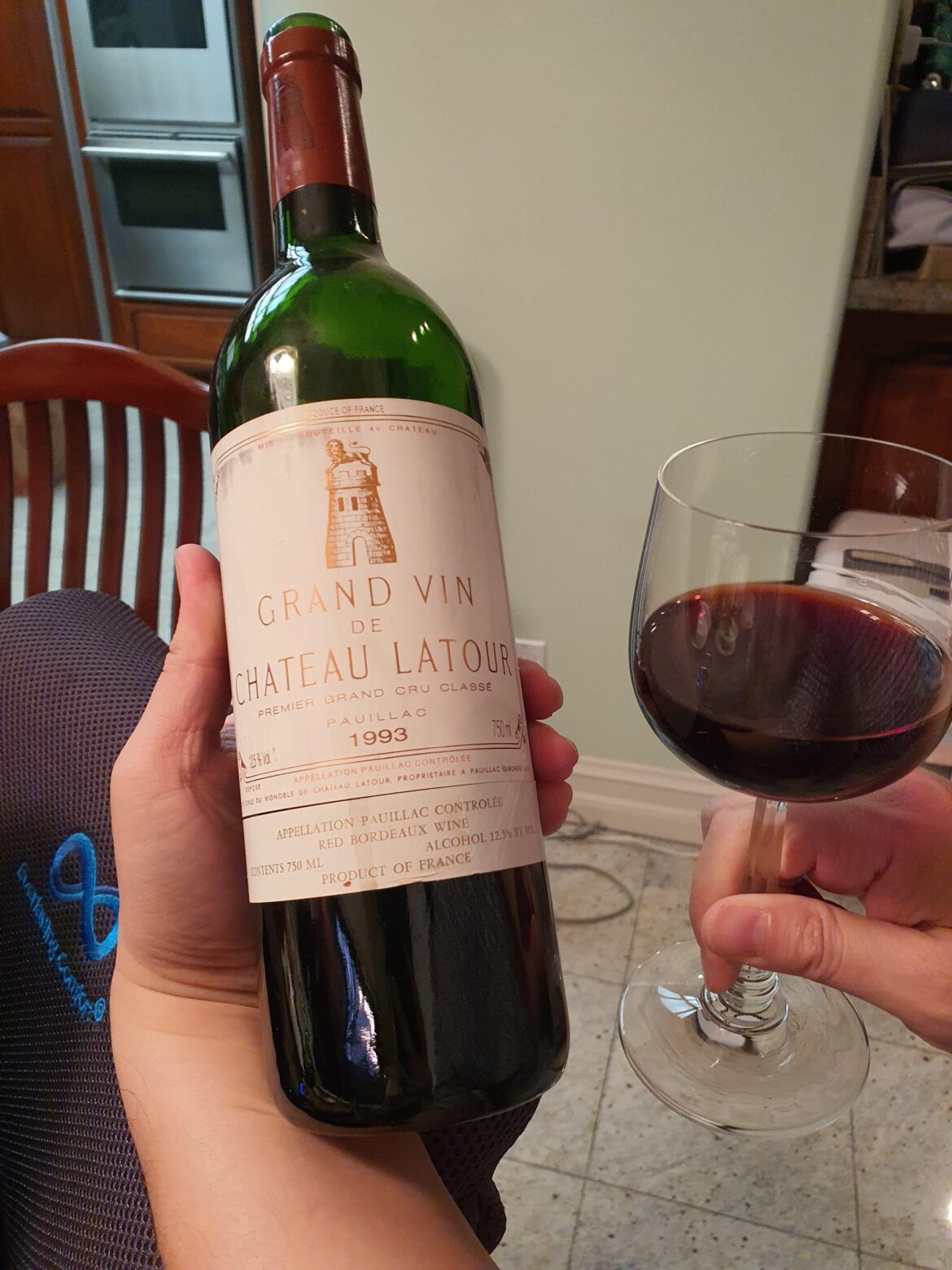 Chateau Latour, Pauillac, 1993