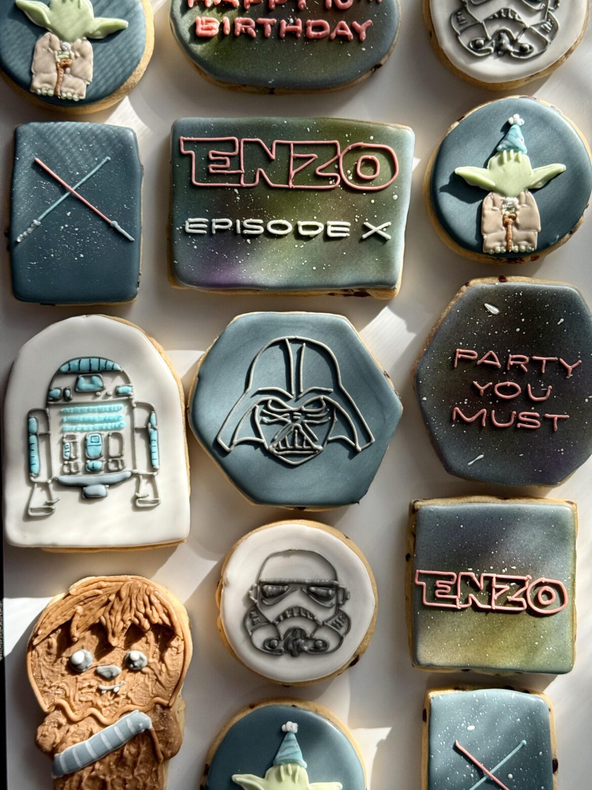 Star Wars birthday cookies 🤩