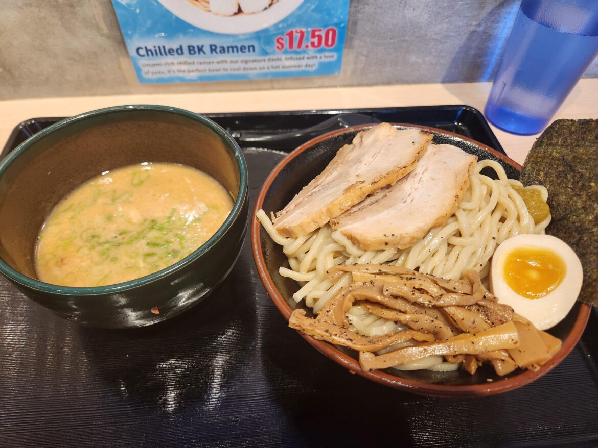 Tsukemen Ramen for the first time