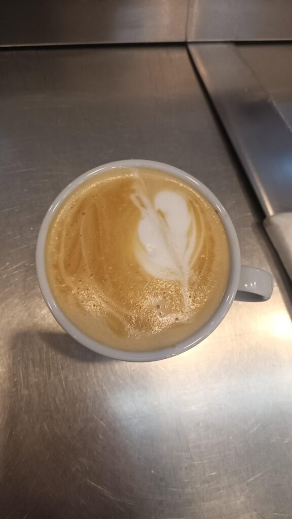 Latte Art Process