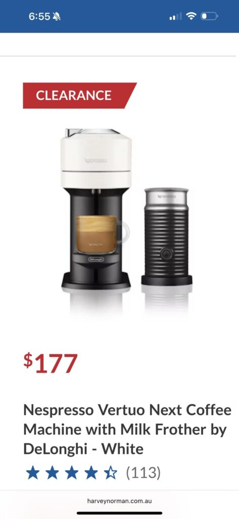 Nespresso Next VS Citiz w/ Milk VS Essenza