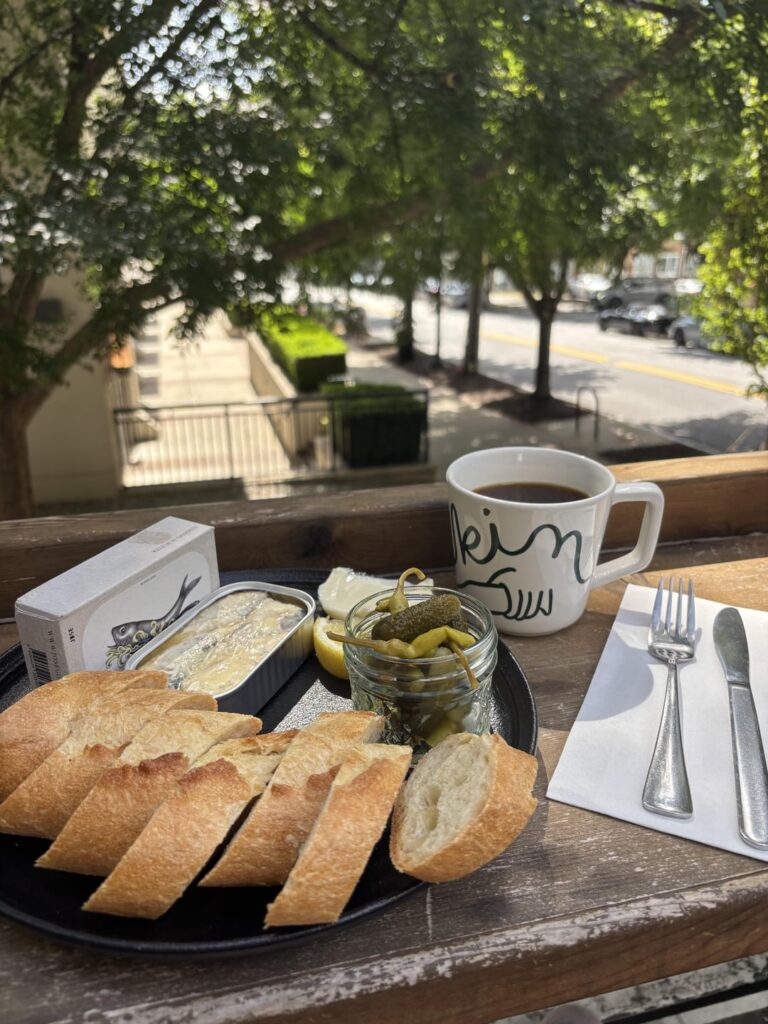 Sardines in Butter from Jose Gourmet @ Tinned Fish Cafe (Atlanta, GA, USA)