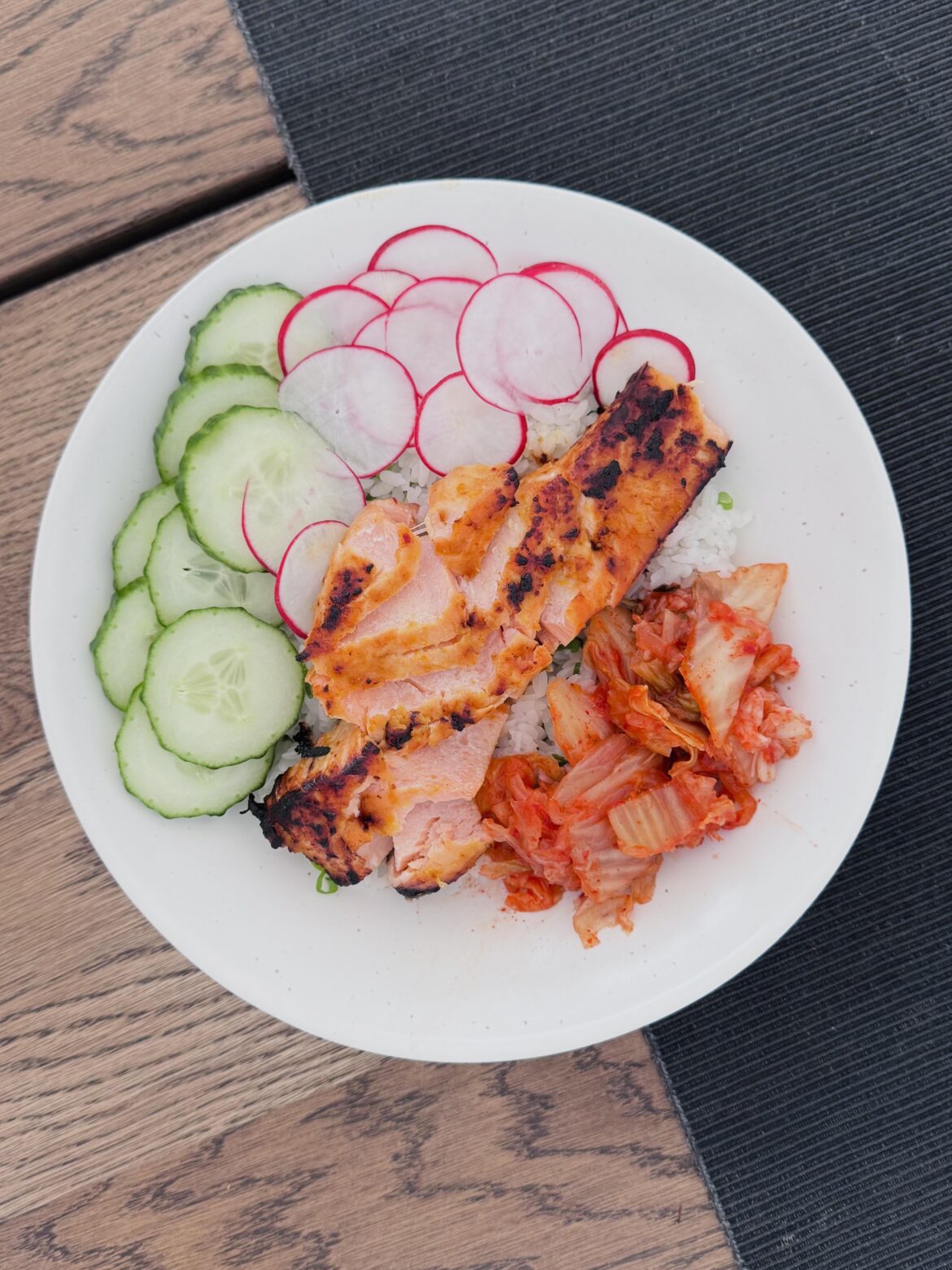 Sticky Miso Salmon Bowl