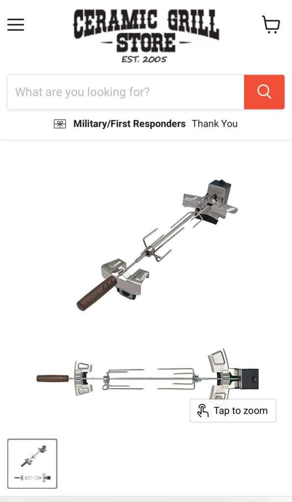 Did CGS pre-announce a new rotisserie?