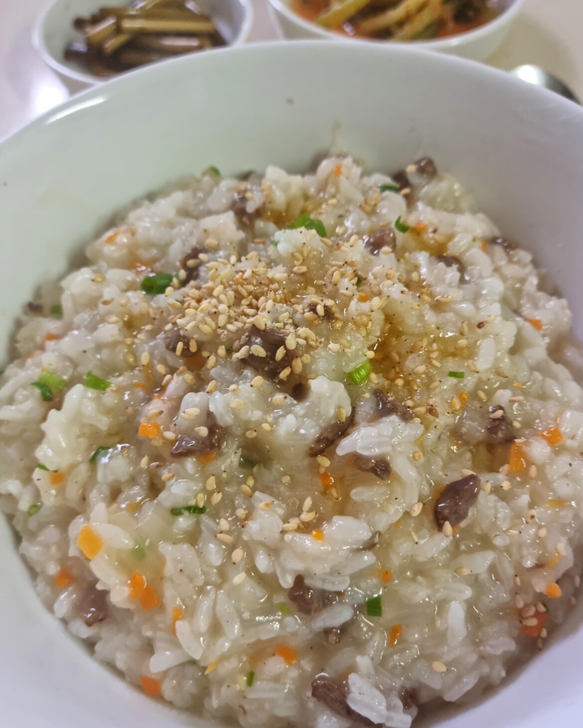 Beef porridge