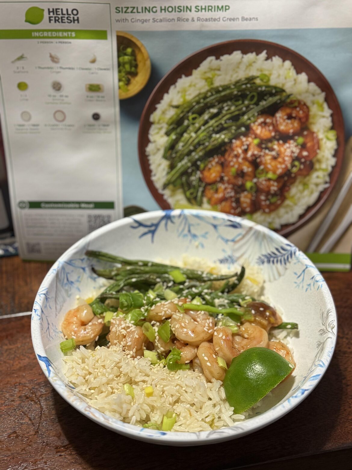 Sizzling Hoisin Shrimp!