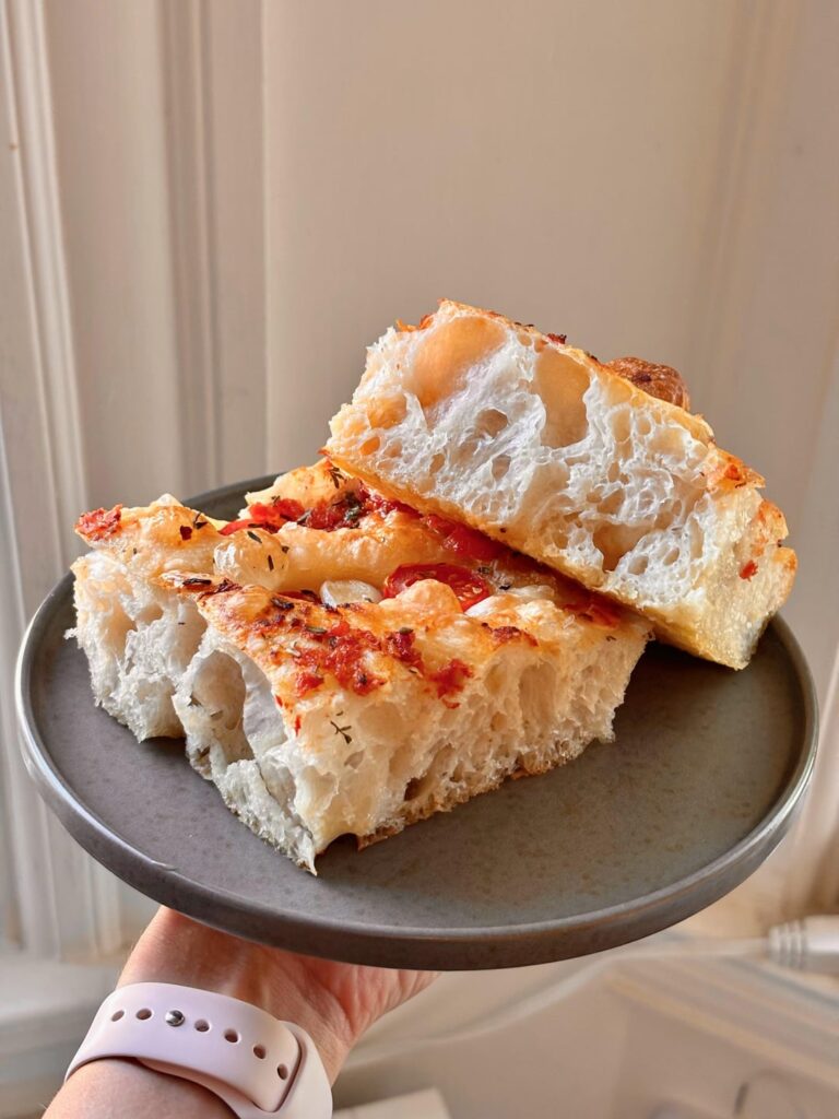 first time making focaccia!