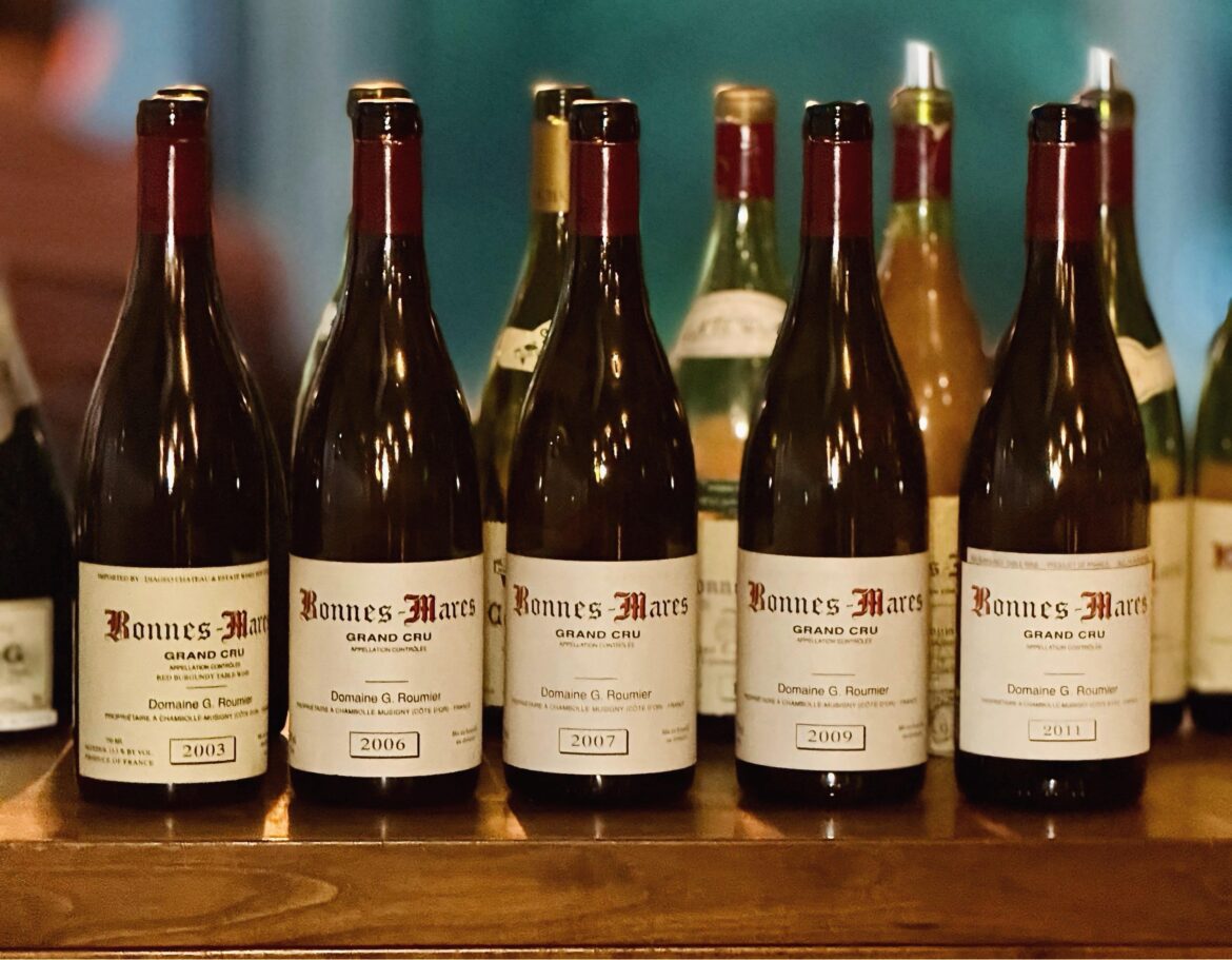 Interesting flight of Roumier Bonnes Mares with a blind