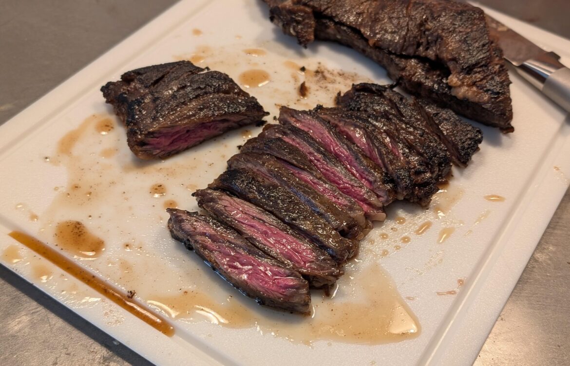 Best skirt steak I've ever made