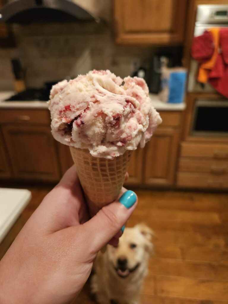 Wild Blackberry Balsamic Ripple Ice Cream Wild Blackberry Balsamic Ripple Ice Cream