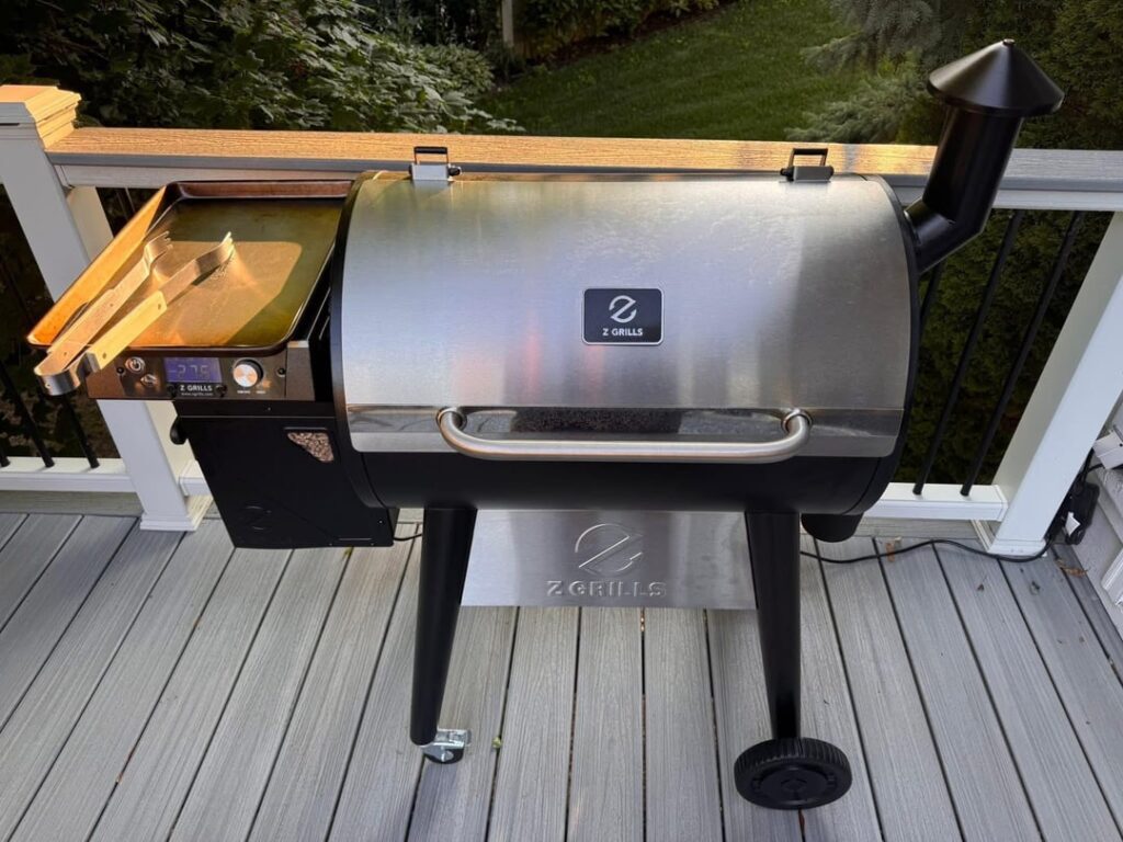 Loving my new Z Grills pellet grill! Why did I wait so long to switch from an electric smoker?!