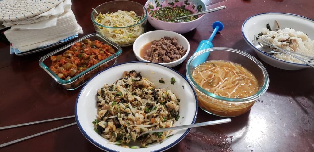 Homemade food from my Korean wife that I'll never understand how I got so lucky with