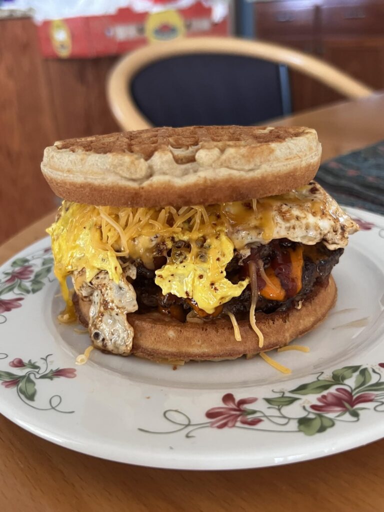Waffle Burger