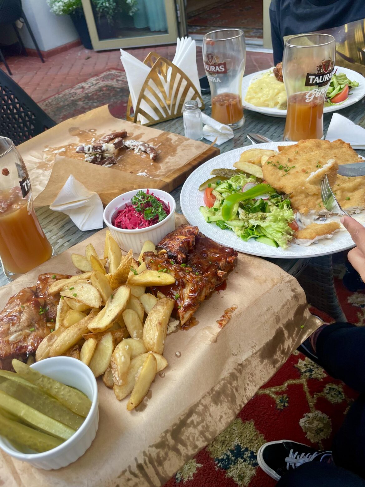 Pork ribs in Lithuania