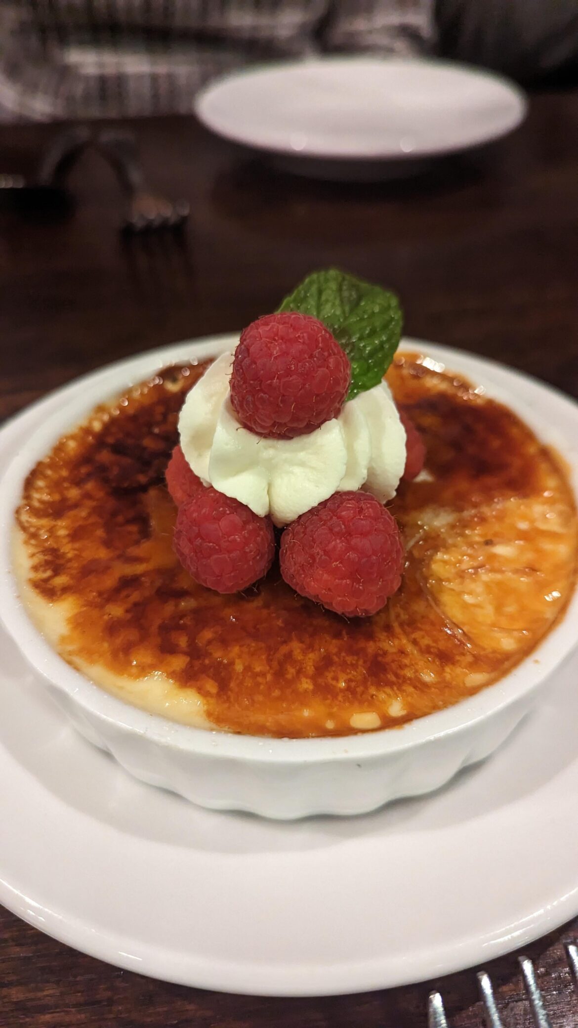 Crème Brûlée—My go-to dessert 🥰
