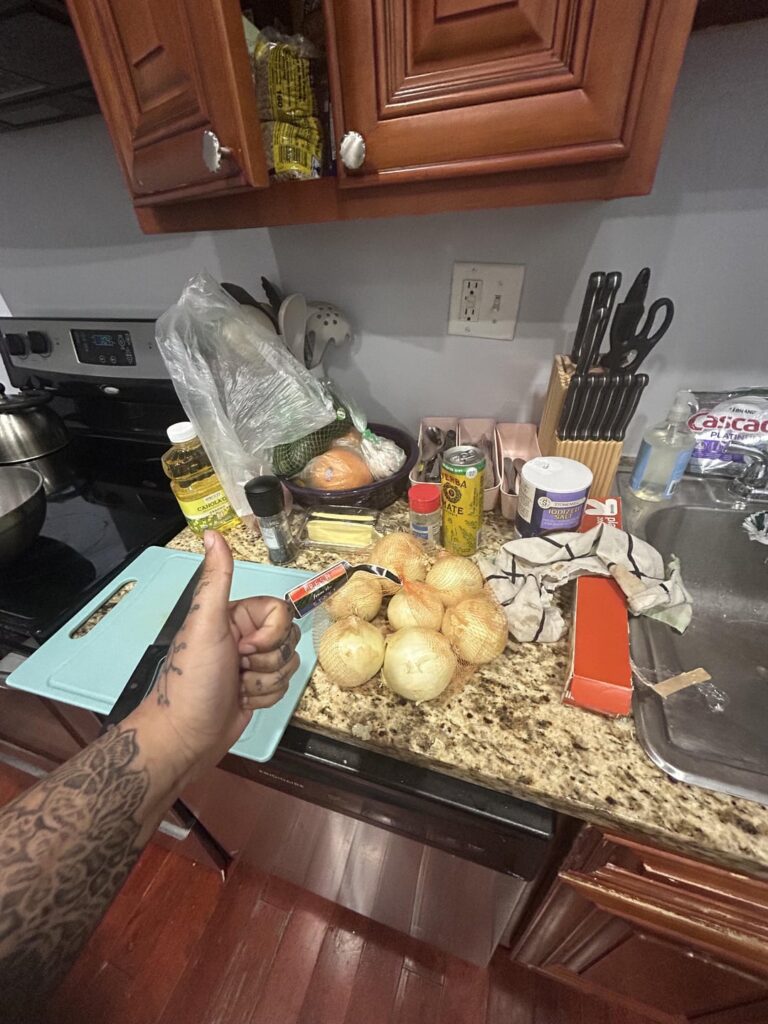 An idea occurred to me while i was prepping my freezer onions